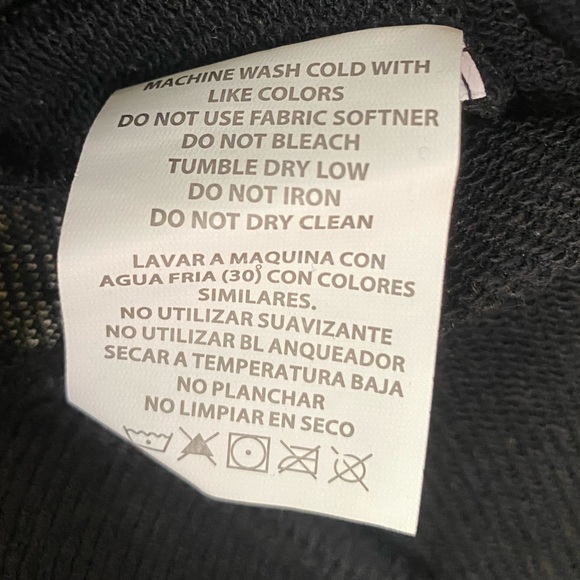 Bebe Sport size M Black Zip-Up Hoodie Jacket with Thumb Holes - Picture 4 of 10